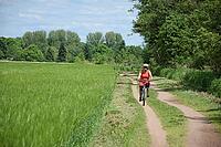 Cycling near Münster, Hesse [IBR124072689]