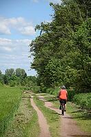 Cycling near Münster, Hesse [IBR124072693]