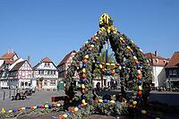 Easter fountain in Seligenstadt [IBR124072750]