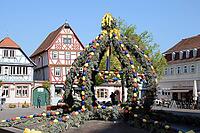 Easter fountain in Seligenstadt [IBR124072754]