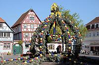Easter fountain in Seligenstadt [IBR124072756]
