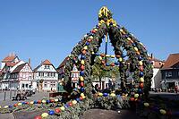 Easter fountain in Seligenstadt [IBR124072759]