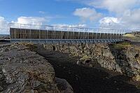 Brú Milli Heimsálfa, bridge between the continents, where the North American and Eurasian plates meet, West Iceland, Iceland [IBR124192723]