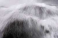 Close-up of Kvernufoss waterfall, Skogafoss, South Iceland, Iceland [IBR124192754]