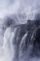 Close-up of Dettifoss, Jökulsargljufur Gorge, Jökulsargljufur National Park, North Iceland [IBR124192791]