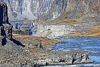 Jökulsárgljúfur Gorge, Jökulsá á Fjöllum River, Jökulsargljufur National Park, North Iceland [IBR124192792]