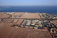 Hotel complexes in the south of Hurghada, Egypt [IBR124494831]
