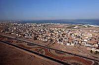 Beautiful boulevard on a residential development near Hurghada, Egypt [IBR124494833]