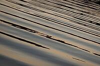 Light reflection on light waves form an abstract pattern, Rheinsberg, Brandenburg, Germany [IBR124494845]