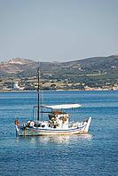 Ship views on the Cyclades island of Milos, Cyclades, Adamas, Milos, Greece [IBR124525395]