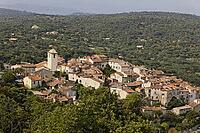 Ramatuelle, Panorama, Cote d'Azur, Provence, Southern France - Ramatuelle, Panororama, Cote d'Azur, Provence, Southern France [IBR124585293]