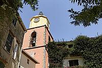 St-Tropez, parish church, Eglise paroissiale Notre-Dame-de-l'Assomption from the 16th century, Cote d'Azur - Saint Tropez, parish church, Eglise paroissiale Notre-Dame-de-l'Assomption from the 16th century, Cote d'Azur, Southern France [IBR124585297]
