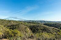 Scenic walking trails winding through the natural landscape of Fonte Férrea in São Brás de Alportel, Algarve, Portugal, offering a peaceful setting for outdoor trips, hiking, and nature exploration [IBR124586638]