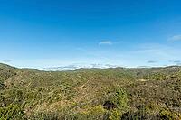 Scenic walking trails winding through the natural landscape of Fonte Férrea in São Brás de Alportel, Algarve, Portugal, offering a peaceful setting for outdoor trips, hiking, and nature exploration [IBR124586655]