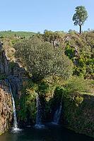 Waterfall near Poco da Broca, Poco da Broca, Serra da Estrela, Regiao do Centro, Portugal [IBR124602584]