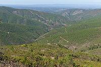 Gentle mountains on the edge of Serra da Estrela, Regiao do Centro, Portugal [IBR124602658]