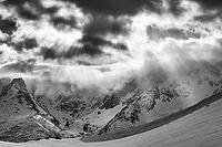 Light atmosphere in the mountains, Öksfjord, Finnmark, Norway, April 2019 [IBR124636256]