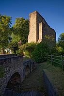 Zwinger der Burg Ruins of Hofen Castle, Mühlhausen am Neckar District, Stuttgart, Baden-Württemberg, Germany [IBR124636270]