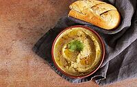Food. Hummus out of avocado [IBR124724845]