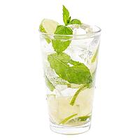 Mojito cocktail on a white background [IBR124724872]