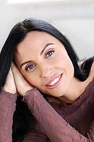 Cute woman with beautiful smile [IBR124724877]