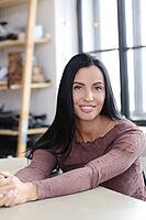Cute woman with beautiful smile [IBR124724880]