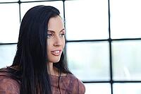 Cute woman with beautiful smile [IBR124724892]