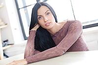 Cute woman with beautiful smile [IBR124724893]