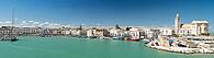 View of the old town of Trani with cathedral, Puglia, Italy [IBR124748855]
