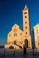 Trani Cathedral, Puglia, Italy, golden hour [IBR124748865]
