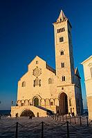 Trani Cathedral, Puglia, Italy, golden hour [IBR124748866]