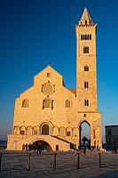 Trani Cathedral, Puglia, Italy, golden hour [IBR124748873]