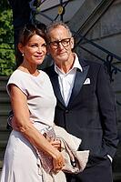Gerit Kling and Wolfram Becker arriving at the Staatsoper für Alle - Giuseppe Verdi's opera Nabucco on Bebelplatz in Berlin on 23.5.2026 [IBR113223567]