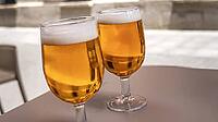 Beer Glass at Public Bar, Spain [IBR124794762]