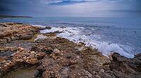 Walking Coast Path, Sierra de Irta Natural Park, Costa de Azahar, Bajo Maestrazgo, Castellón, Comunidad Valenciana, Spain [IBR124794789]