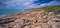 Walking Coast Path, Sierra de Irta Natural Park, Costa de Azahar, Bajo Maestrazgo, Castellón, Comunidad Valenciana, Spain [IBR124794796]