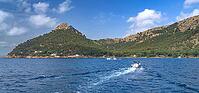 Pollensa Bay, Comarca Sierra de Tramuntana, Mediterranean Sea, Mallorca, Islas Baleares, Spain [IBR124794802]