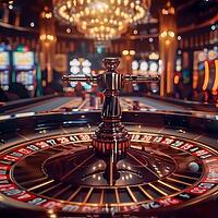Roulette in a casino, gambling, generative AI, AI generated [IBR124891376]
