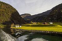 Norway Stamneshella, Mostraumen mountains on the Mostraumenfjord [IBR124897419]