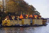 Norway Bergen, port city [IBR124897442]