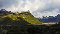 Argentina? Ushuaia, Carbajal Valley viewpoint in Tierra del Fuego [IBR124897443]