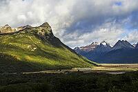 Argentina? Ushuaia, Carbajal Valley viewpoint in Tierra del Fuego [IBR124897460]