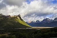Argentina? Ushuaia, Carbajal Valley viewpoint in Tierra del Fuego [IBR124897461]