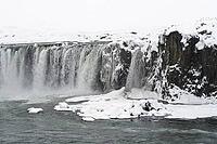 Iceland Akureyri, Godafoss Waterfall in Fosshall [IBR124897478]
