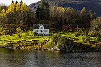 Norway Bergen, Haukoy island on the Mostraumenfjord [IBR124897485]