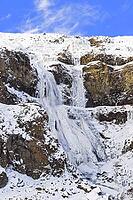 Hofteigur Island, Rjukandi Waterfall on Ysti River [IBR124897491]