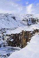 Hofteigur Island, Rjukandi Waterfall on Ysti River [IBR124897495]