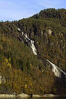 Norway Mo, Kvernhusfossen Waterfall at Mostraumenfjord [IBR124897499]