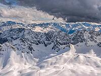 View of the Alps from Zugspitze, Germany's highest mountain [IBR124898965]