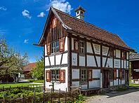 Schwäbisches Bauernhofmuseum Illerbeuren, Upper Swabia, Allgäu, Bavaria, Germany [IBR124898980]